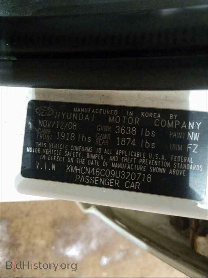 2009 HYUNDAI ACCENT - VIN: KMHCN46C09U320718 - Фото 10