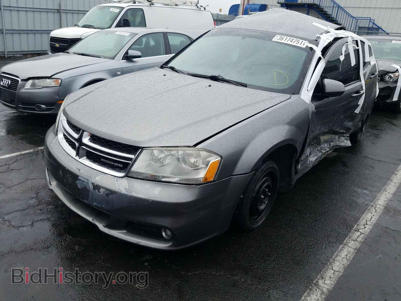 2011 DODGE AVENGER - VIN: 1B3BD2FB8BN583457 - Фото 2