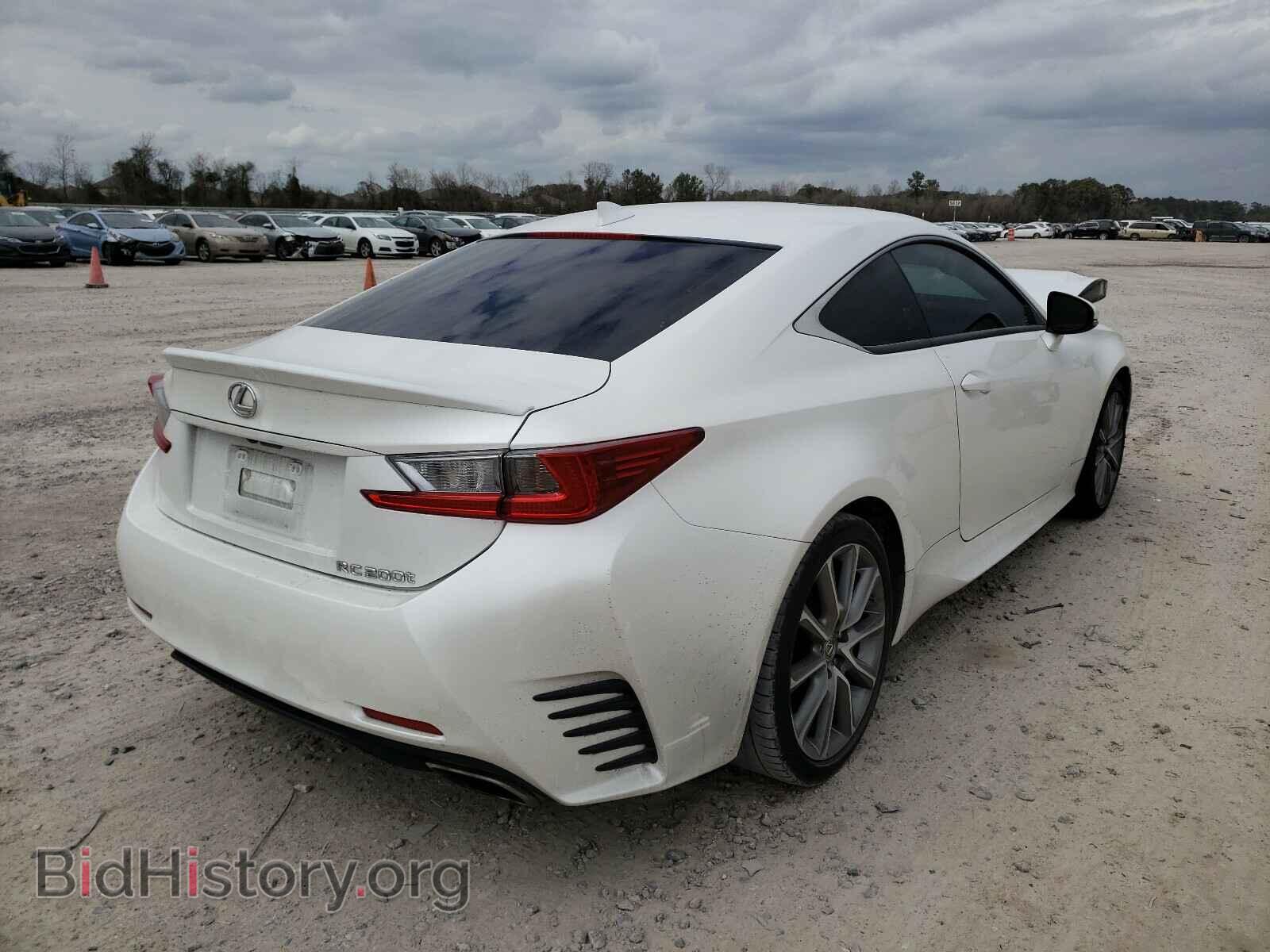 2016 LEXUS RC - VIN: JTHHA5BC3G5000235 - Фото 4