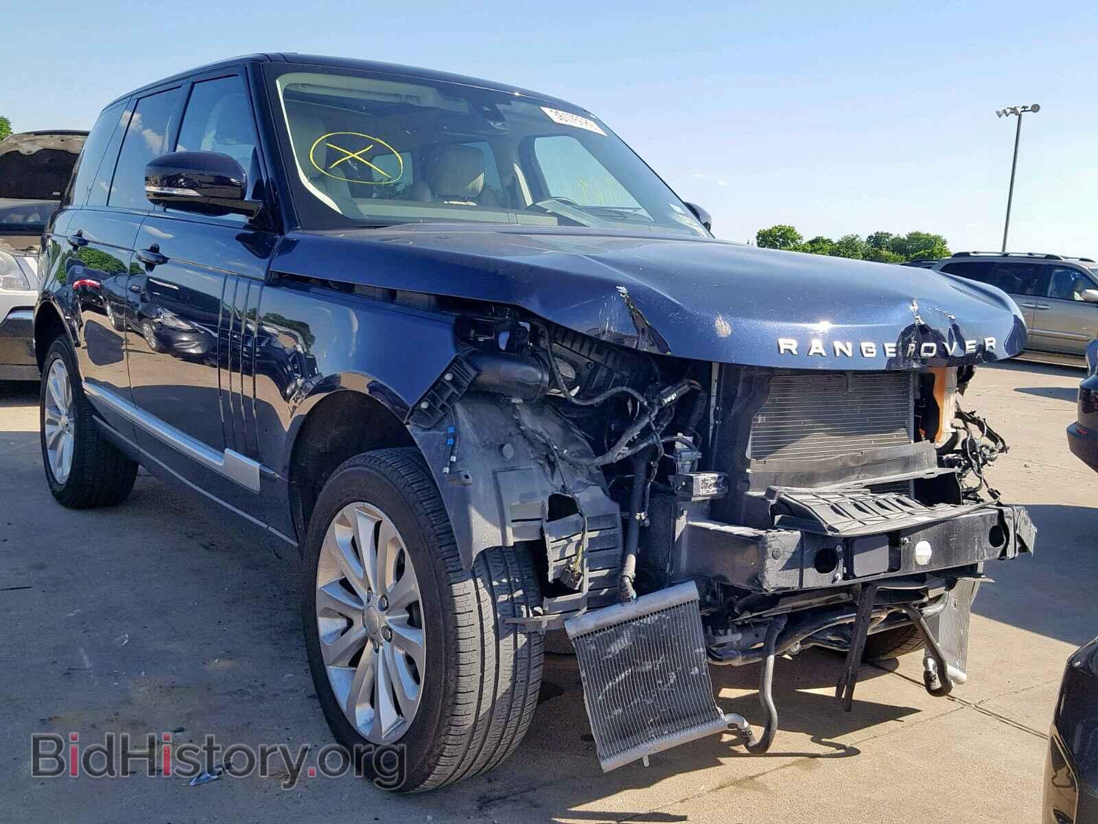 Photo SALGS2VF1FA205226 - LAND ROVER RANGE ROVE 2015