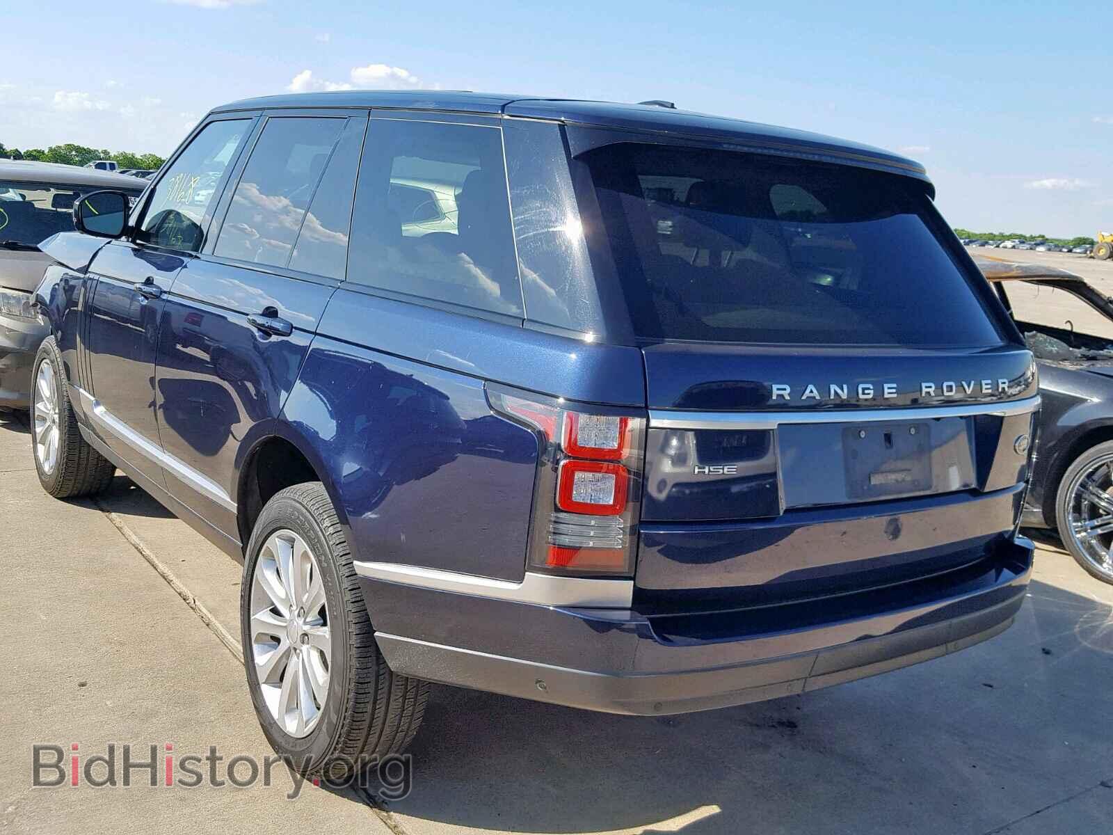 2015 LAND ROVER RANGE ROVE - VIN: SALGS2VF1FA205226 - Photo 3