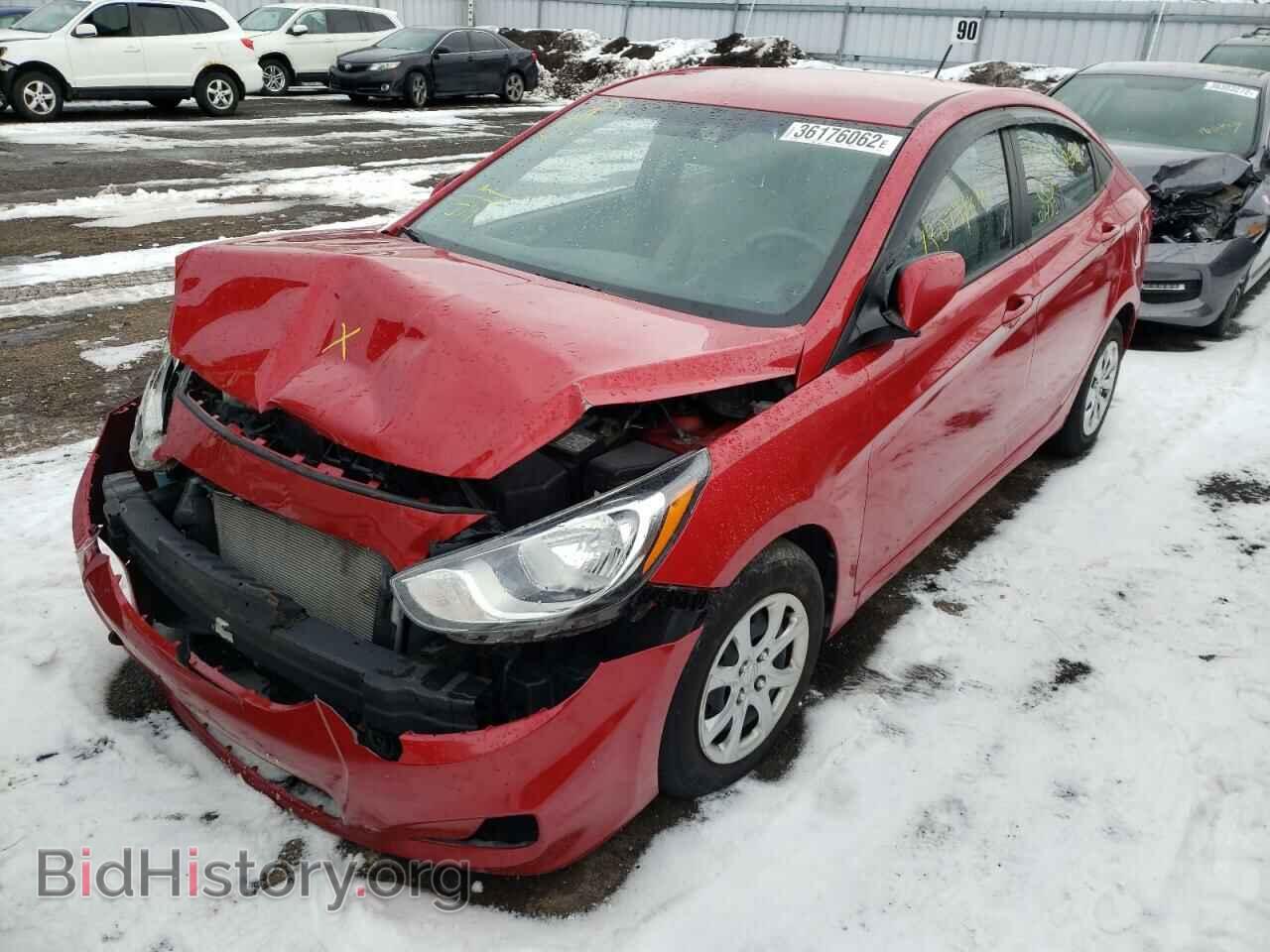 2014 HYUNDAI ACCENT - VIN: KMHCT4AE4EU734562 - Фото 2