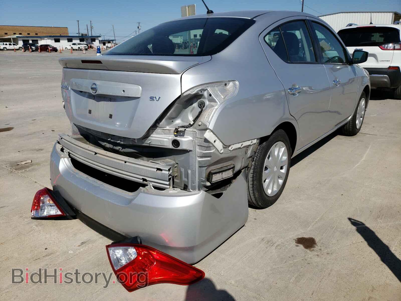 2019 NISSAN VERSA - VIN: 3N1CN7AP6KL856320 - Фото 4