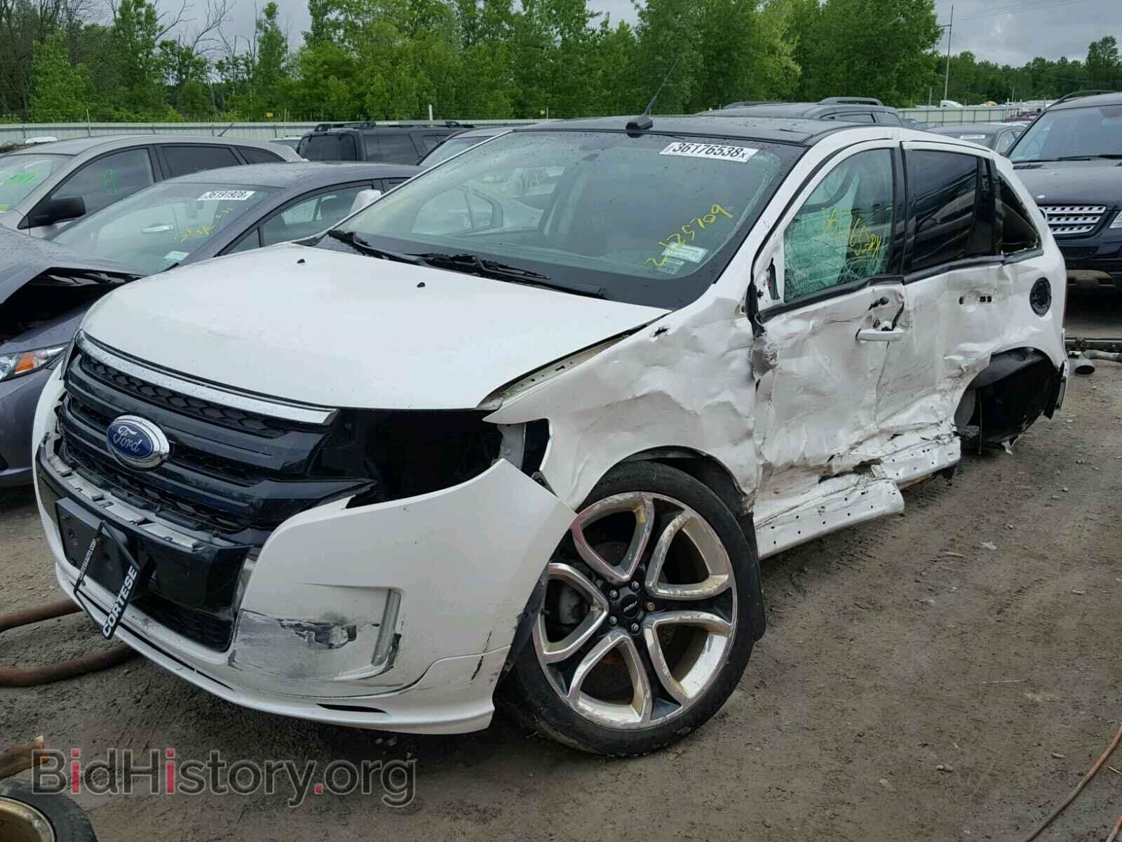 2011 FORD EDGE - VIN: 2FMDK4AK1BBA58604 - Фото 2