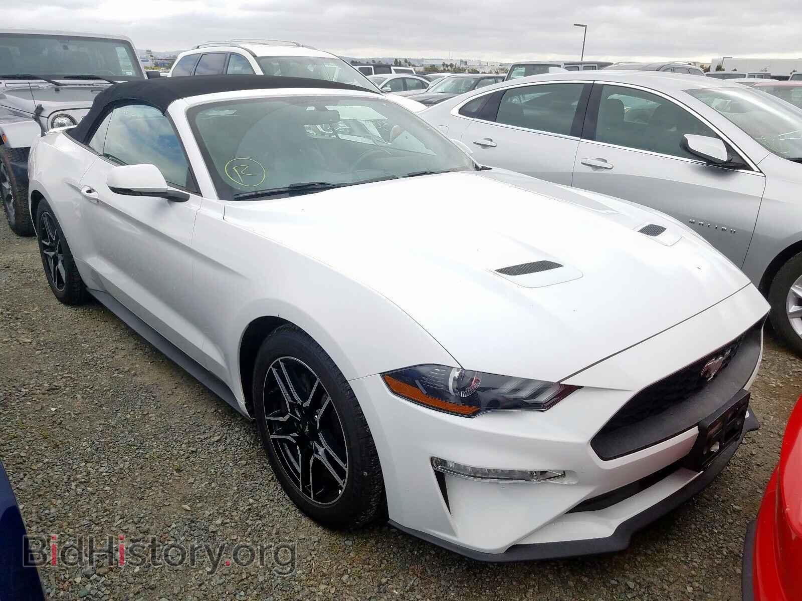 Photo 1FATP8UH1J5155187 - FORD MUSTANG 2018
