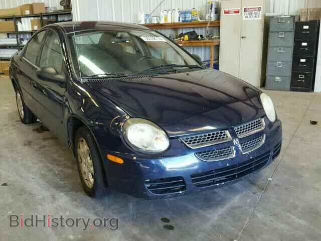 Photo 1B3ES56C65D210344 - DODGE NEON 2005
