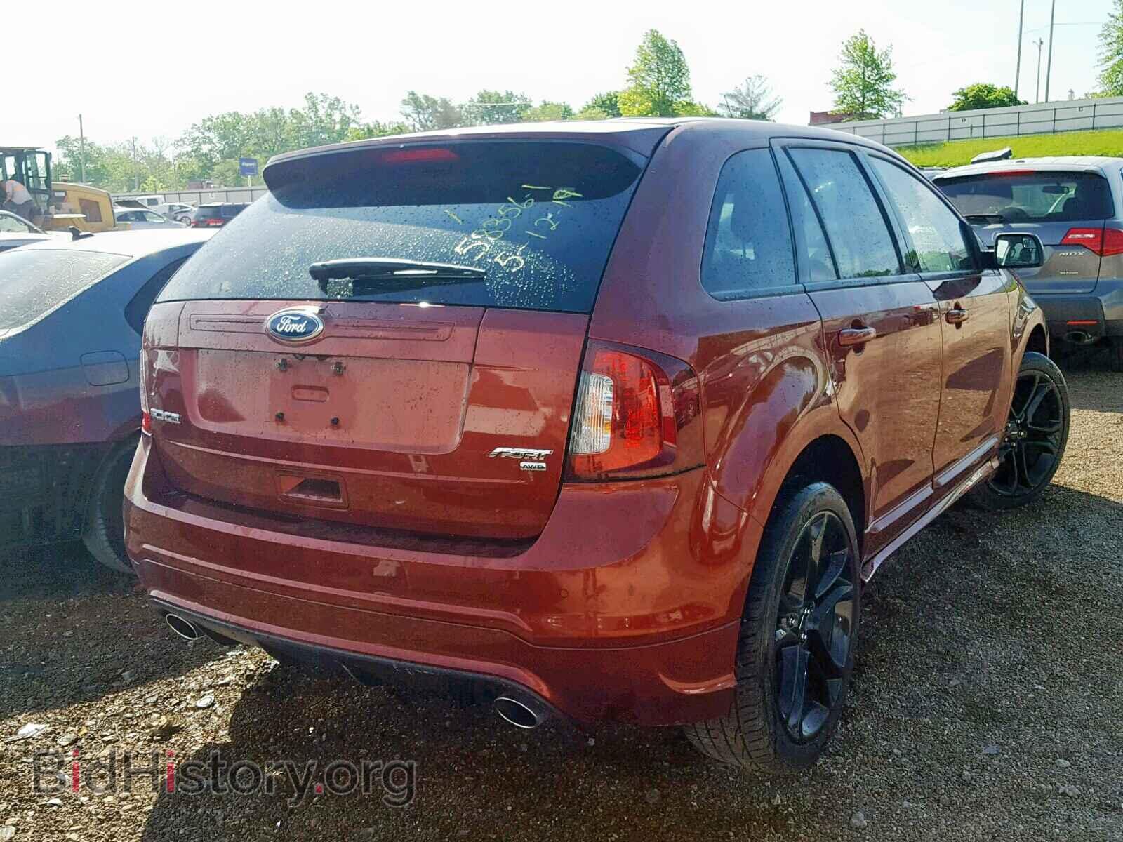 2014 FORD EDGE - VIN: 2FMDK4AK1EBB26727 - Фото 4