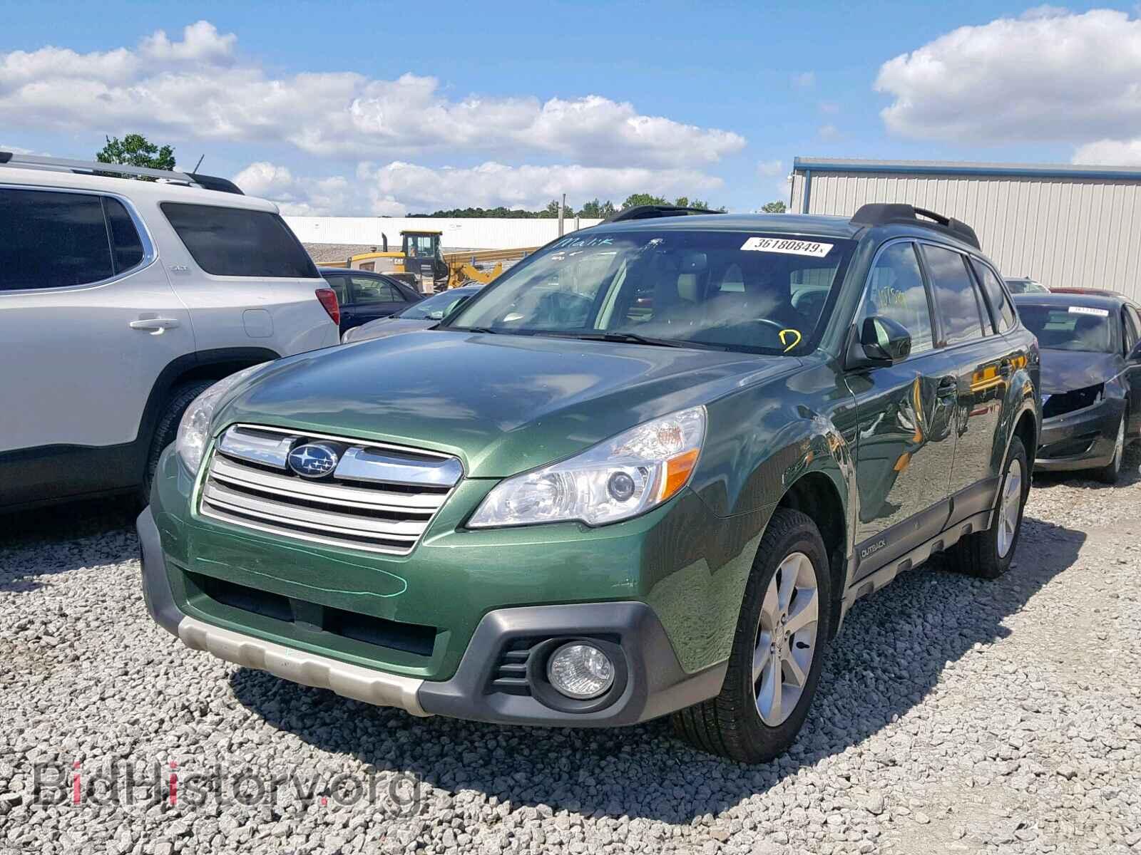 2014 SUBARU OUTBACK 2. - VIN: 4S4BRBLC8E3327635 - Фото 2