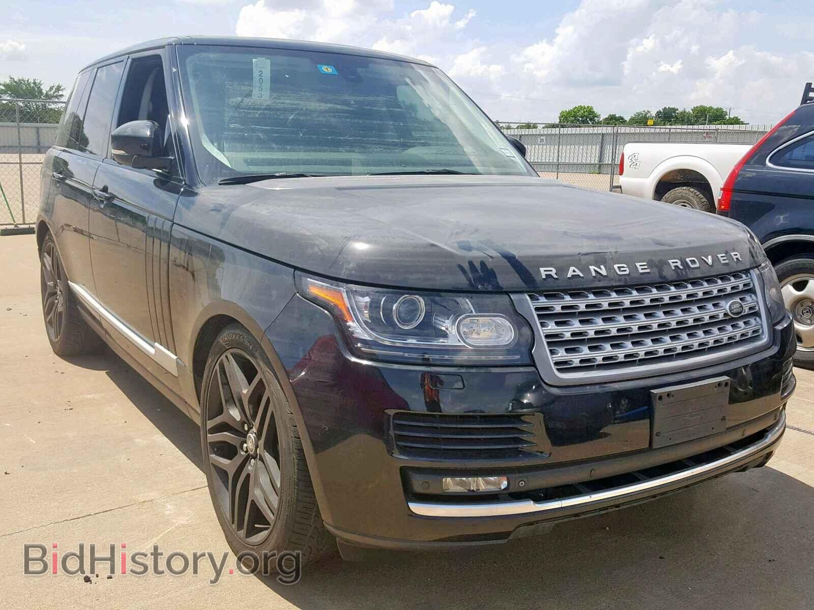 Photo SALGS2WF7EA137110 - LAND ROVER RANGE ROVE 2014