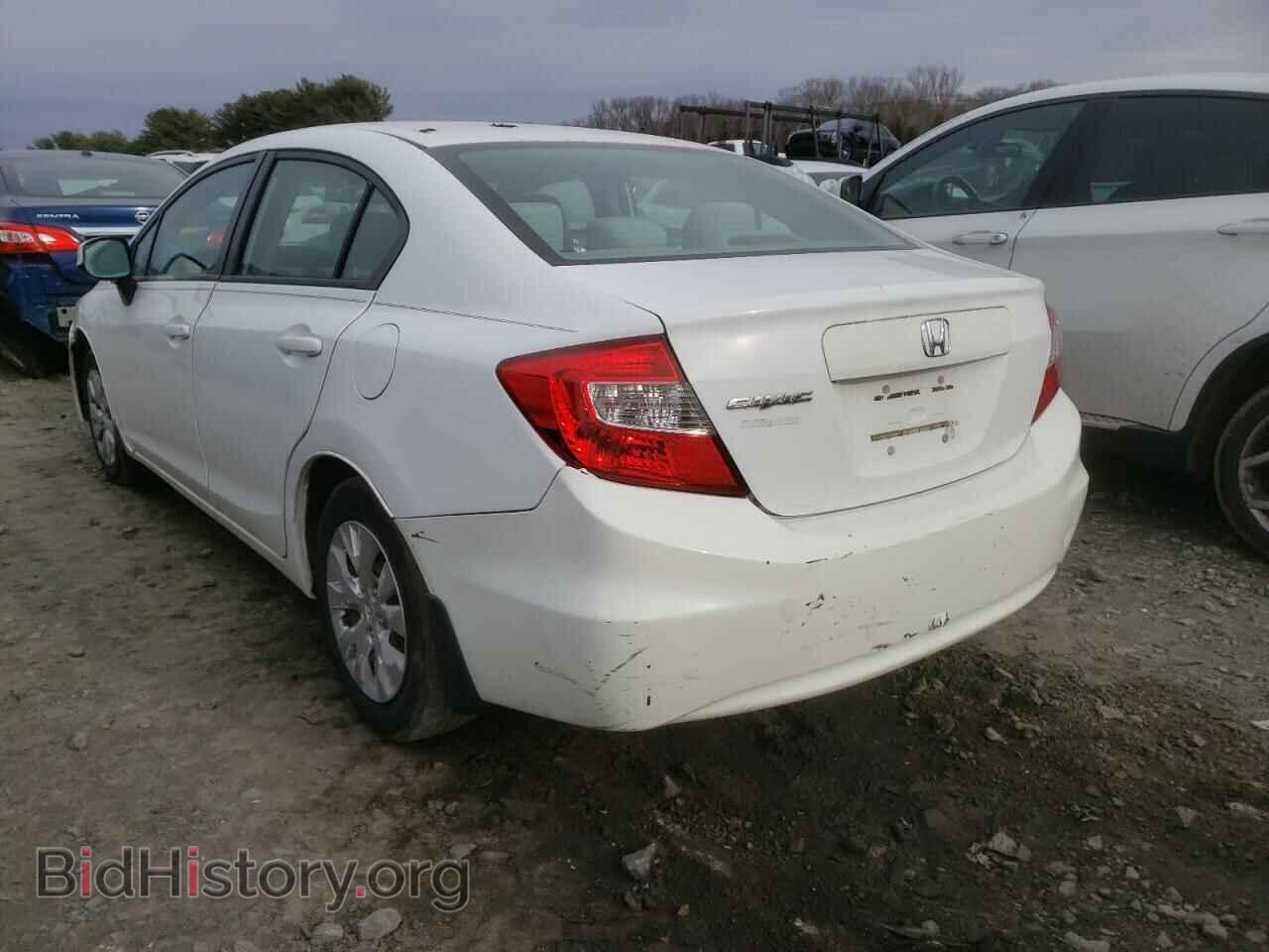 2012 HONDA CIVIC - VIN: 19XFB2F53CE381311 - Фото 3