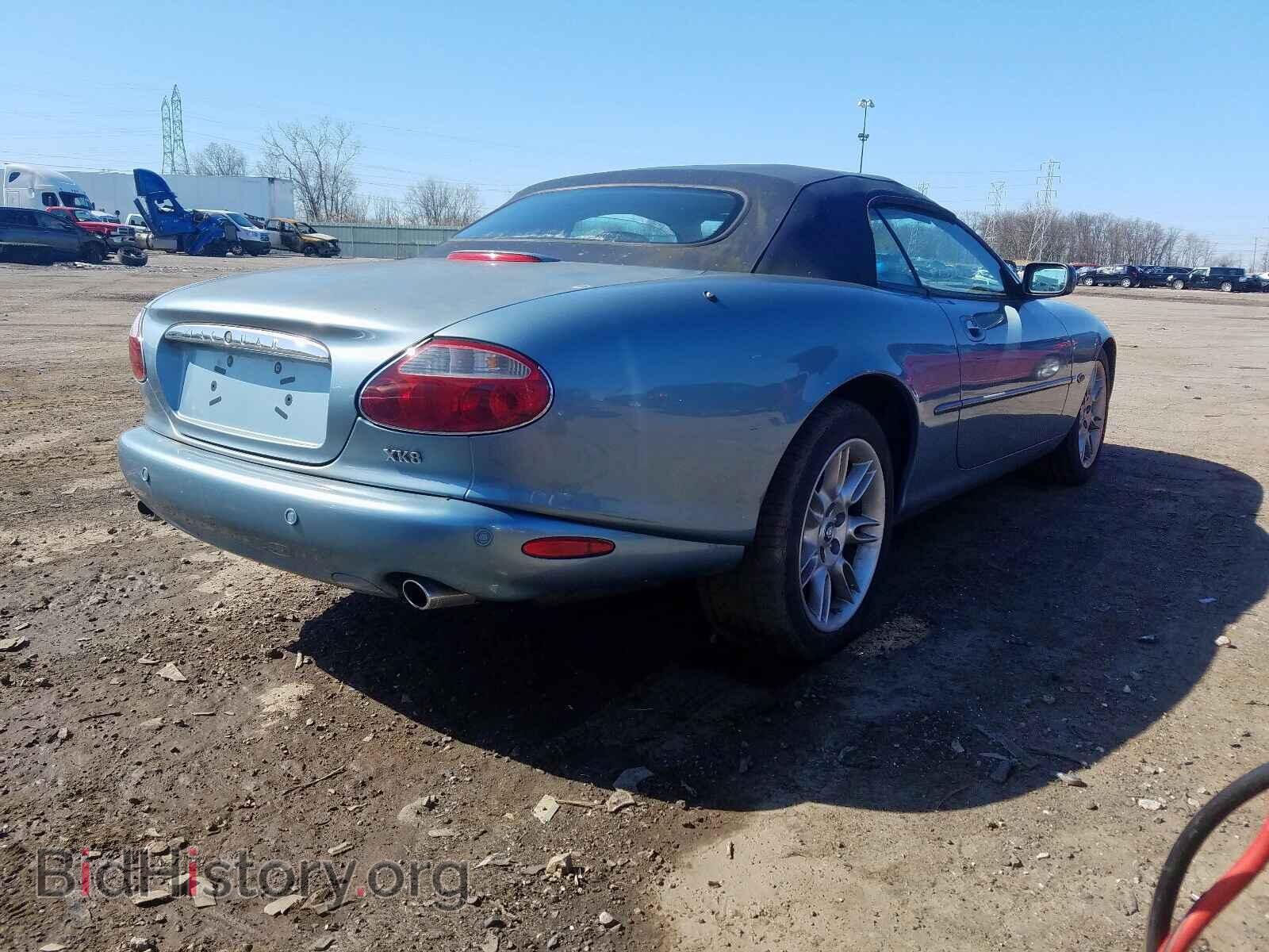 2002 JAGUAR XK8 - VIN: SAJDA42C72NA28000 - Фото 4