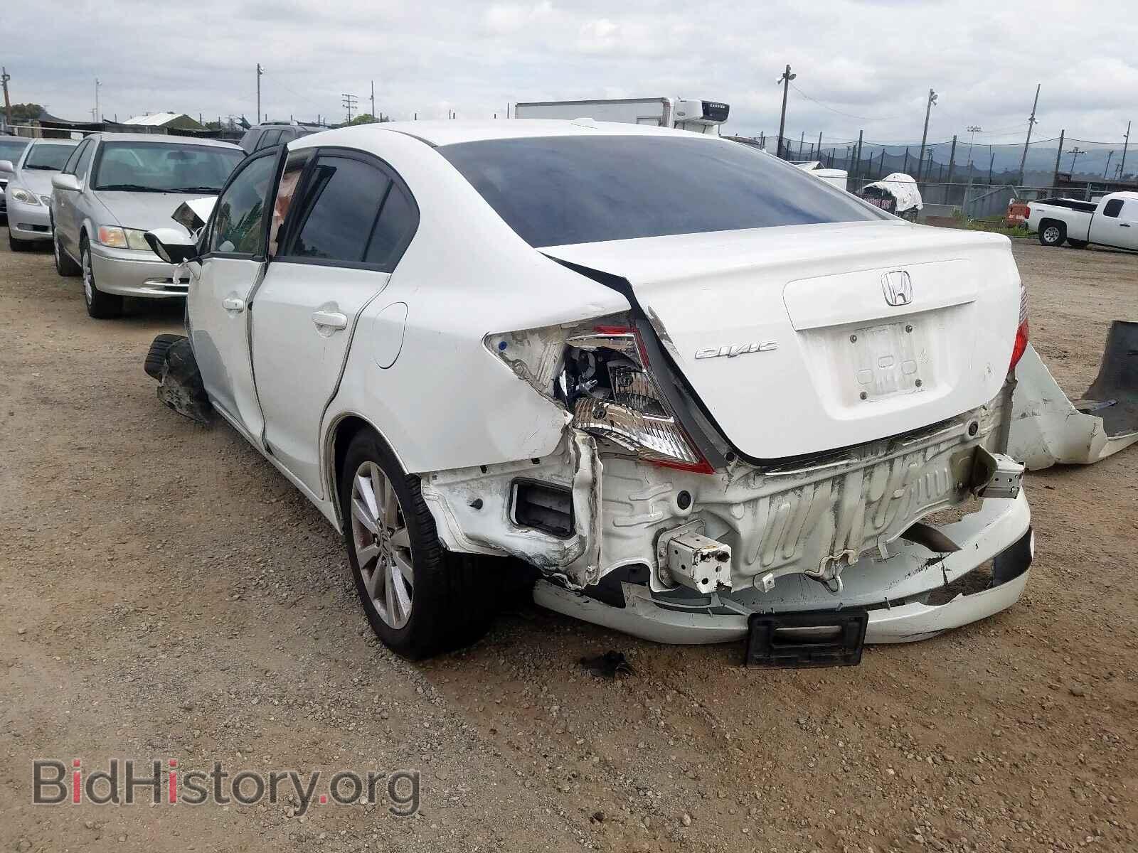 2012 HONDA CIVIC - VIN: 19XFB2F82CE307419 - Фото 3