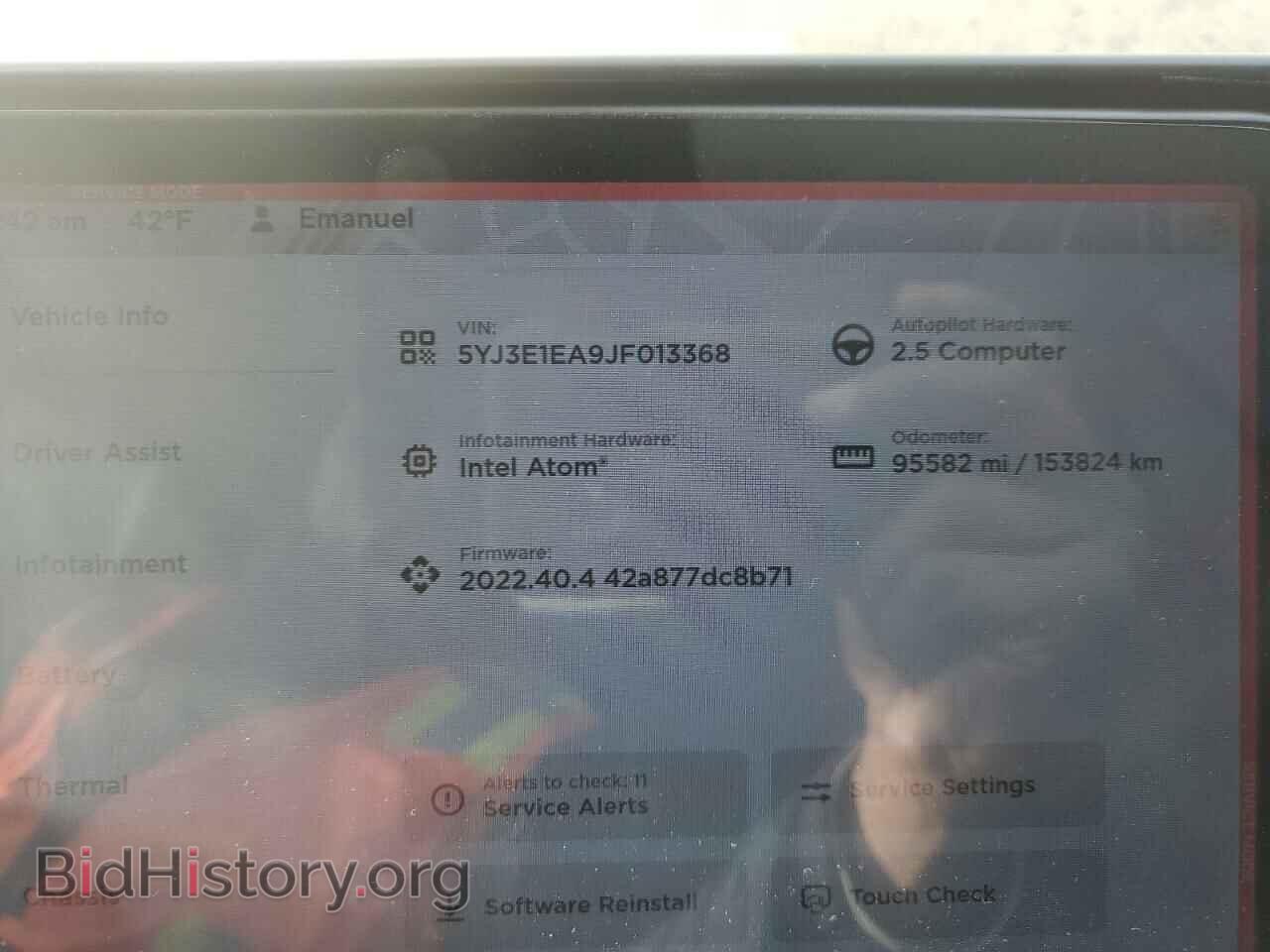 2018 TESLA MODEL 3 - VIN: 5YJ3E1EA9JF013368 - Photo 9