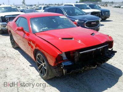 2017 Dodge CHALLENGER, red — VIN 2C3CDZFJ2HH514398, Copart