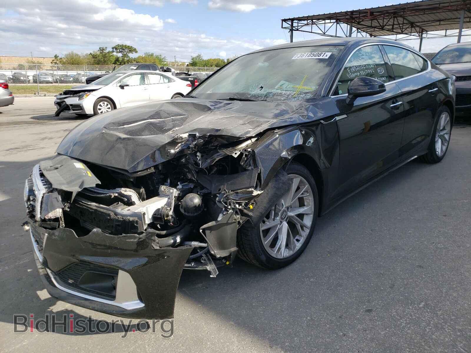 2020 AUDI A5 - VIN: WAUANCF54LA006065 - Фото 2