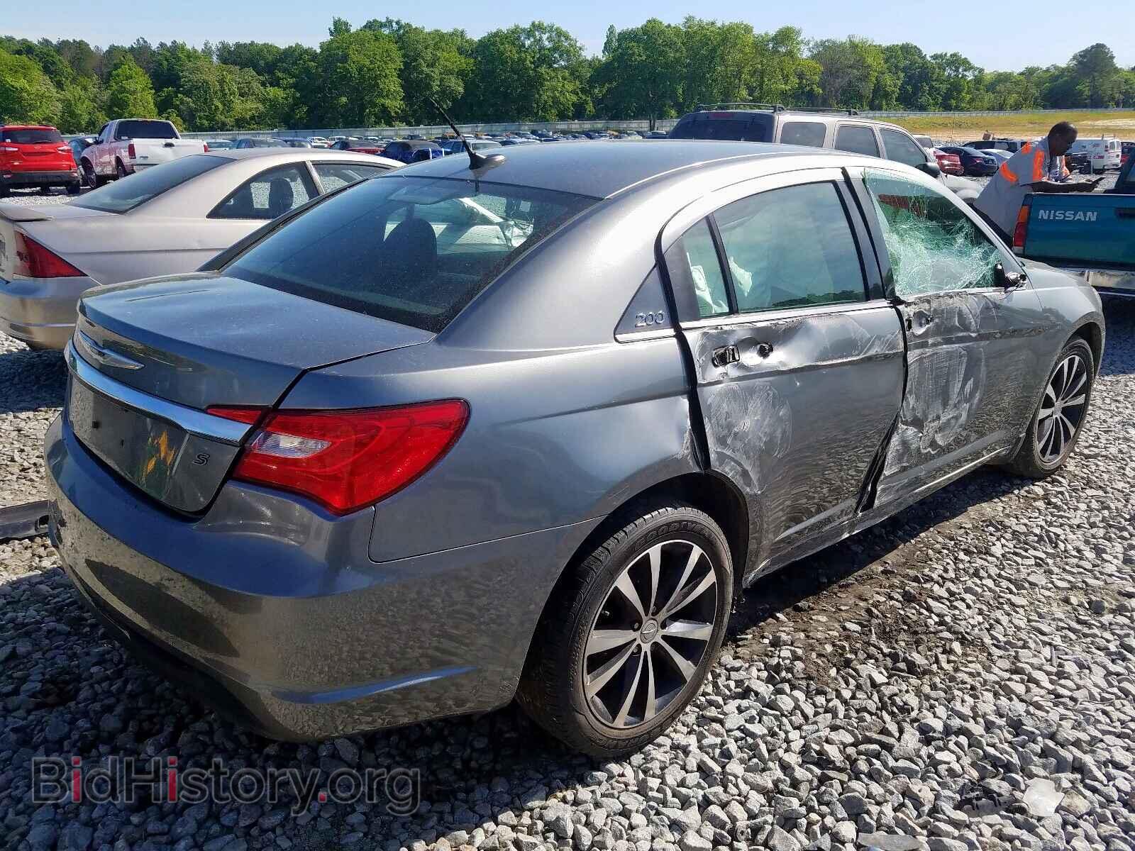 2012 CHRYSLER 200 - VIN: 1C3CCBHG7CN123386 - Фото 4