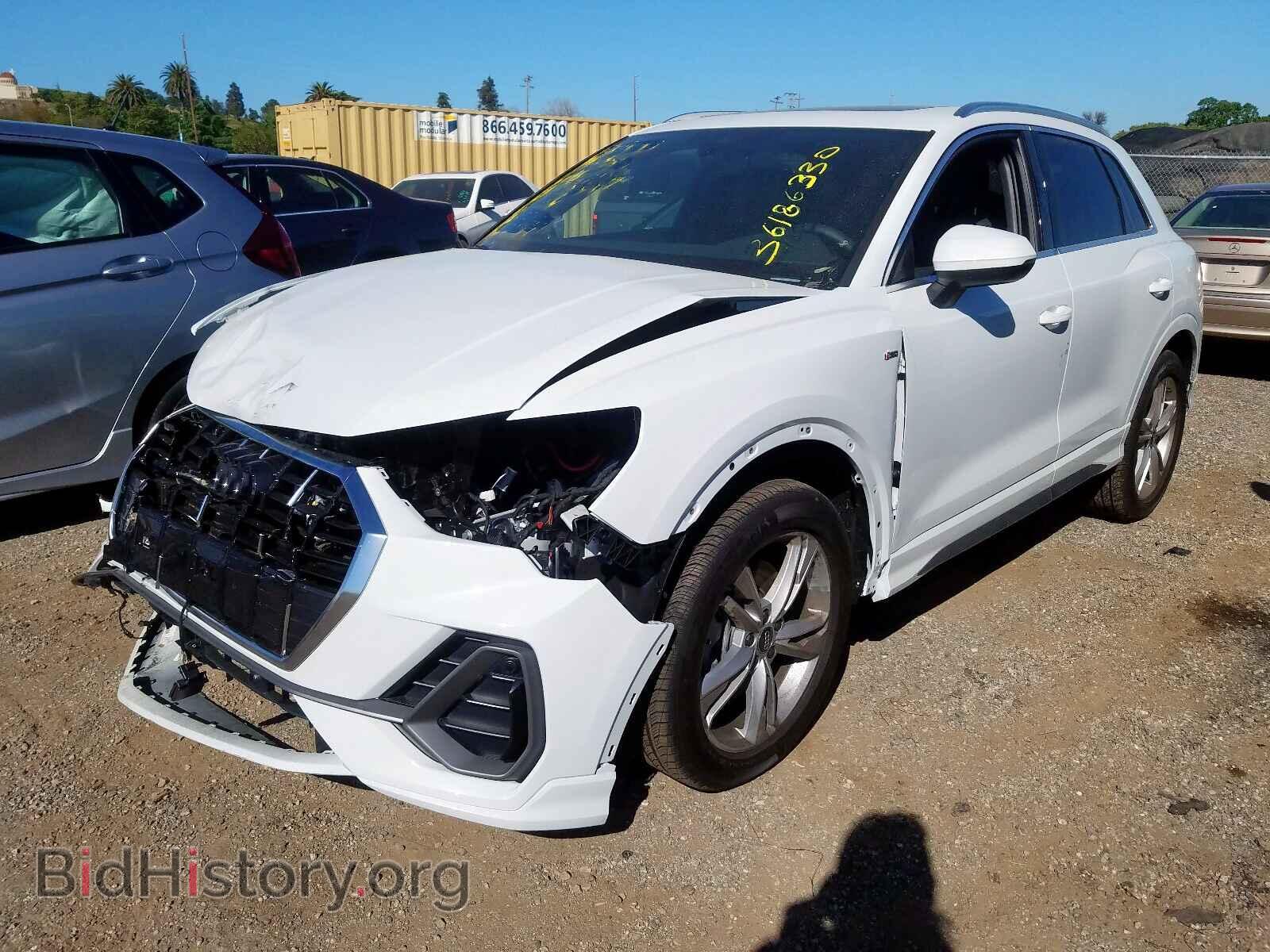 2020 AUDI Q3 - VIN: WA1EECF37L1031250 - Фото 2