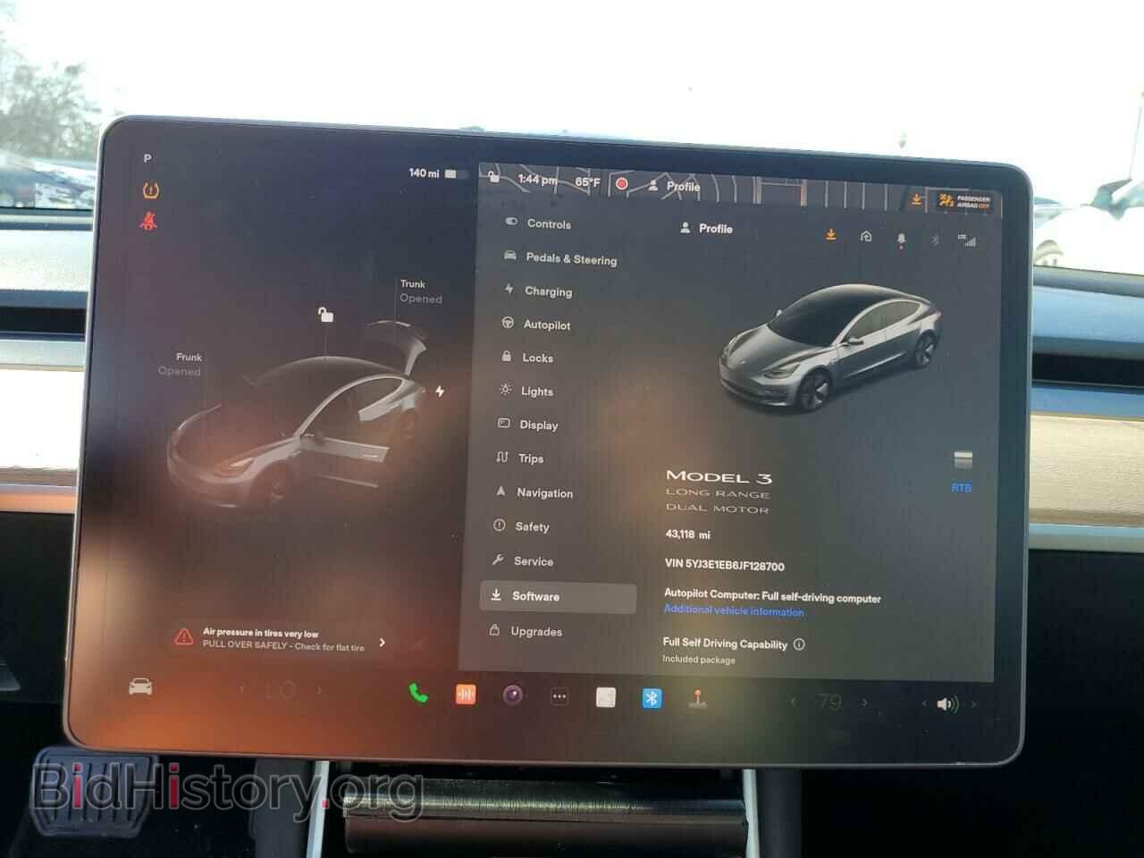 2018 TESLA MODEL 3 - VIN: 5YJ3E1EB6JF128700 - Фото 9