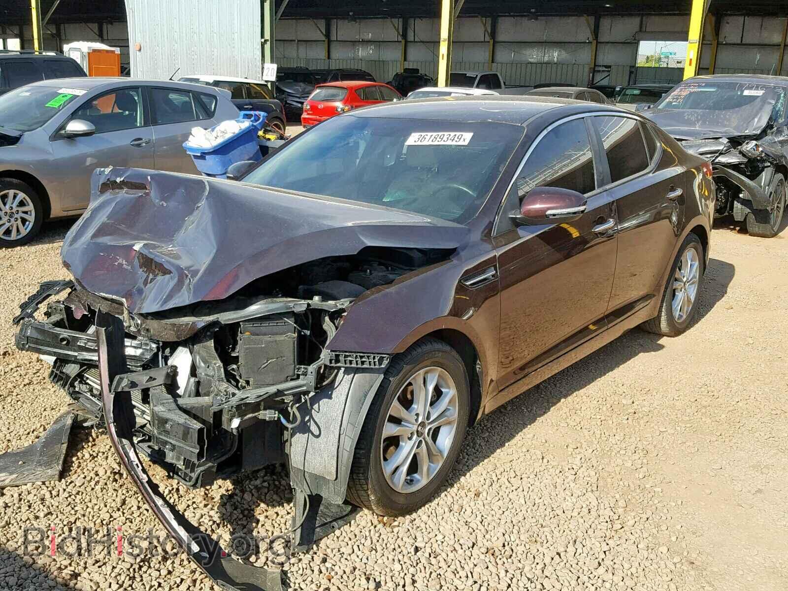 2011 KIA OPTIMA EX - VIN: KNAGN4A72B5123658 - Фото 2