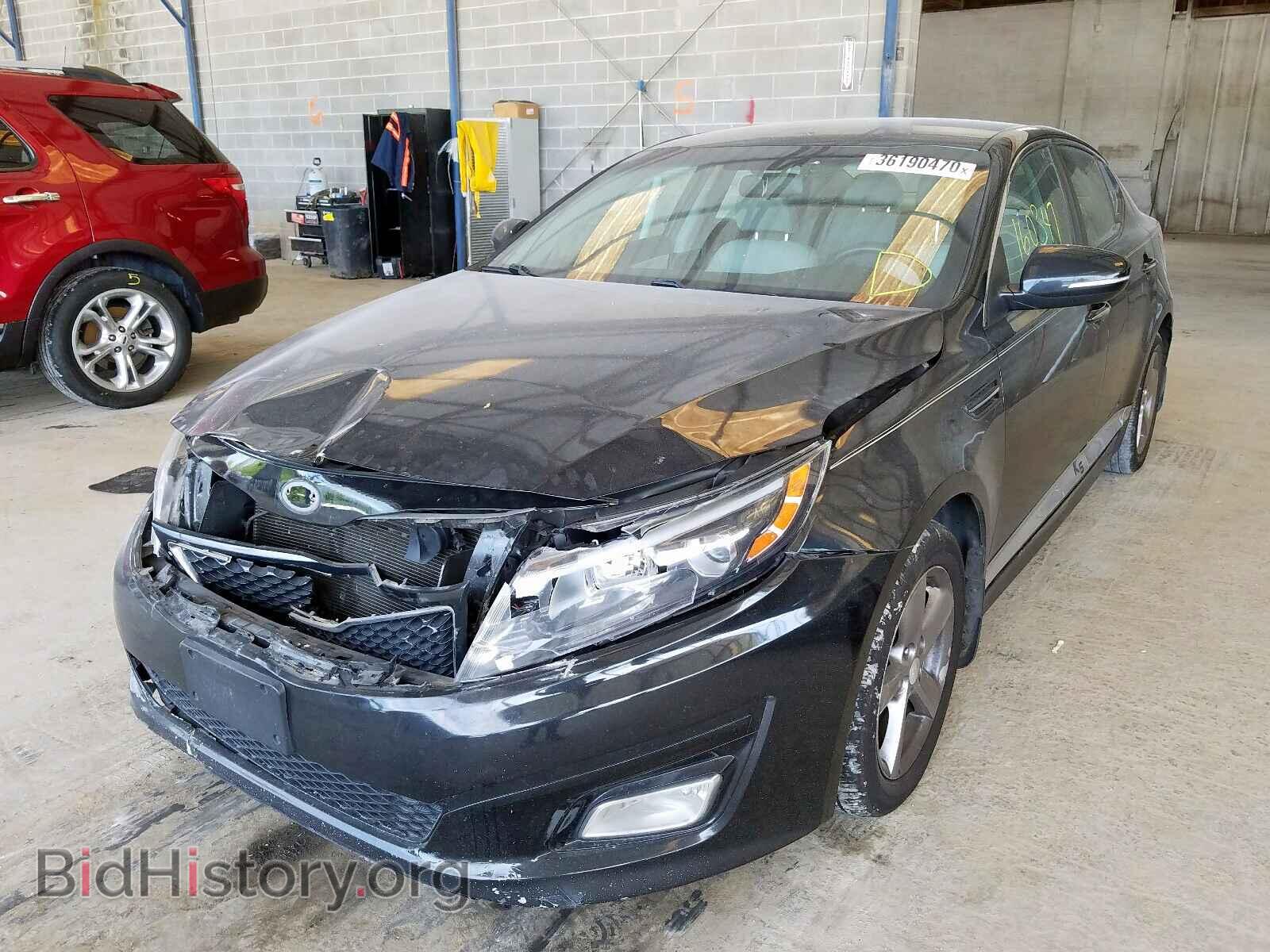 2014 KIA OPTIMA - VIN: 5XXGM4A73EG292965 - Фото 2
