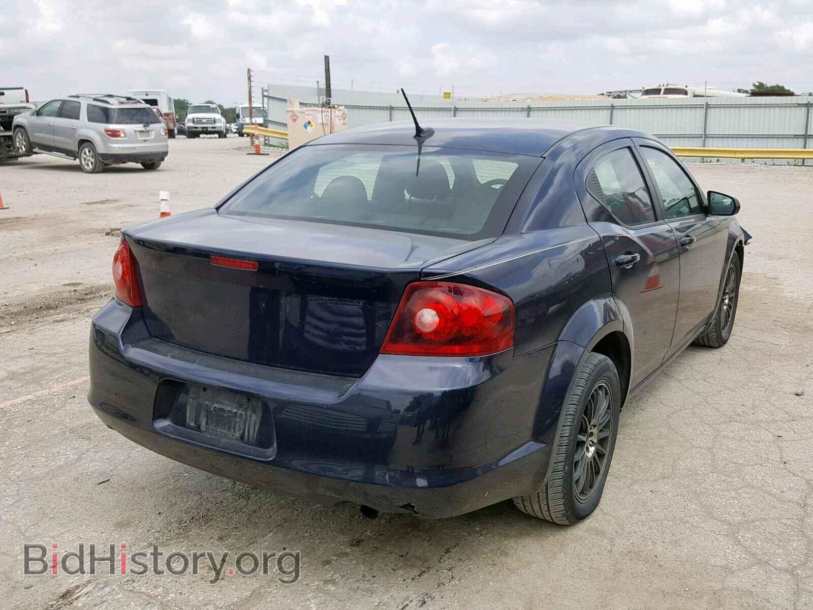 2012 DODGE AVENGER - VIN: 1C3CDZAB3CN215213 - Фото 4