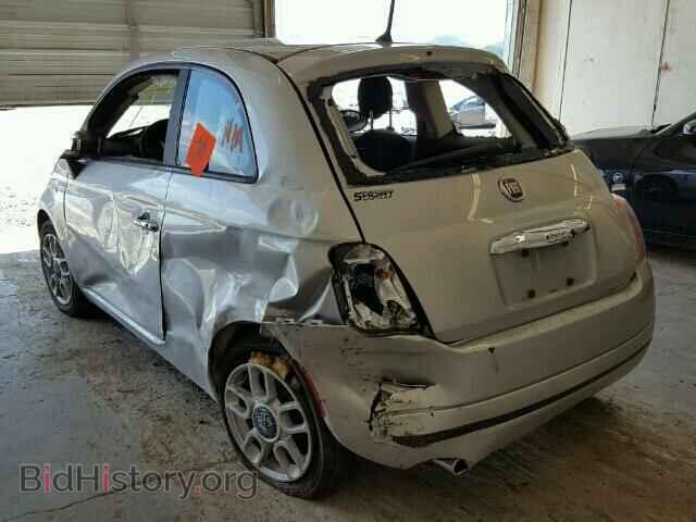 2013 FIAT 500 - VIN: 3C3CFFAR6DT511608 - Фото 3