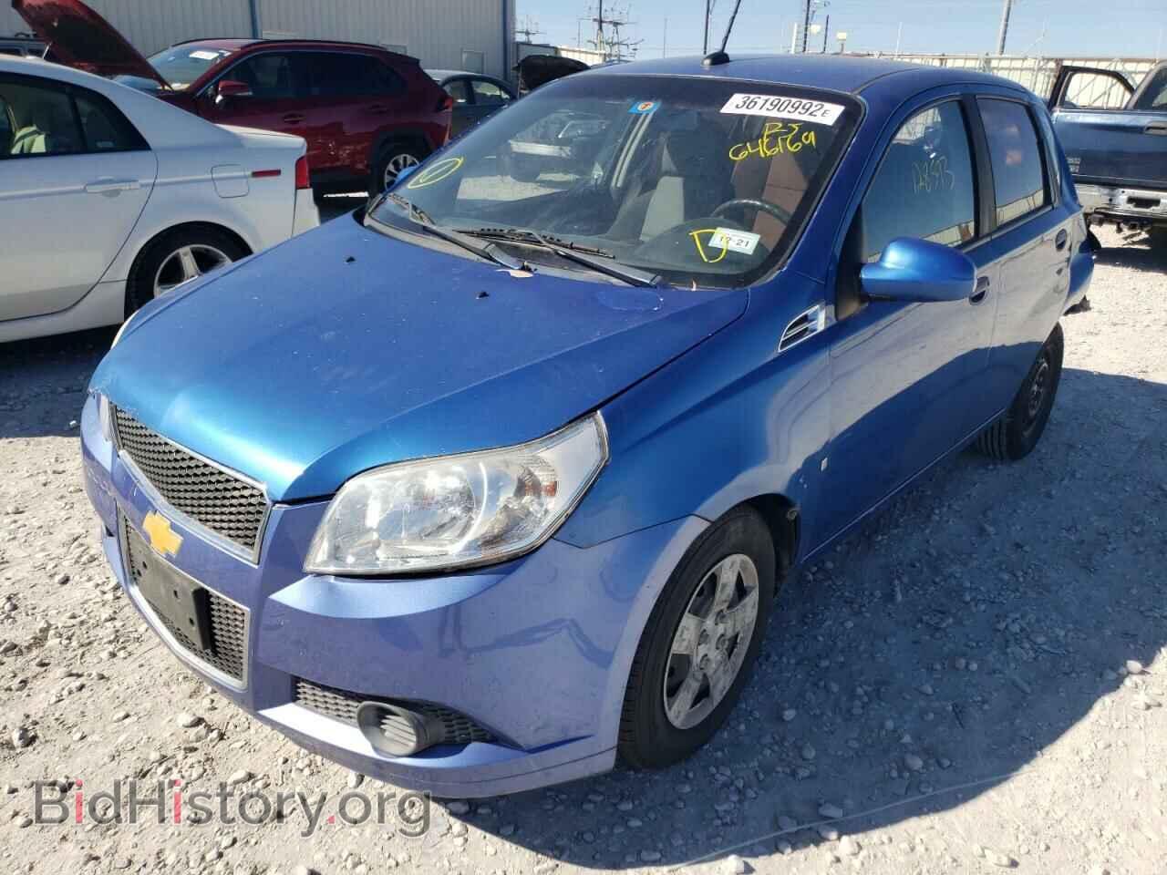 2009 CHEVROLET AVEO - VIN: KL1TD66E29B646169 - Фото 2