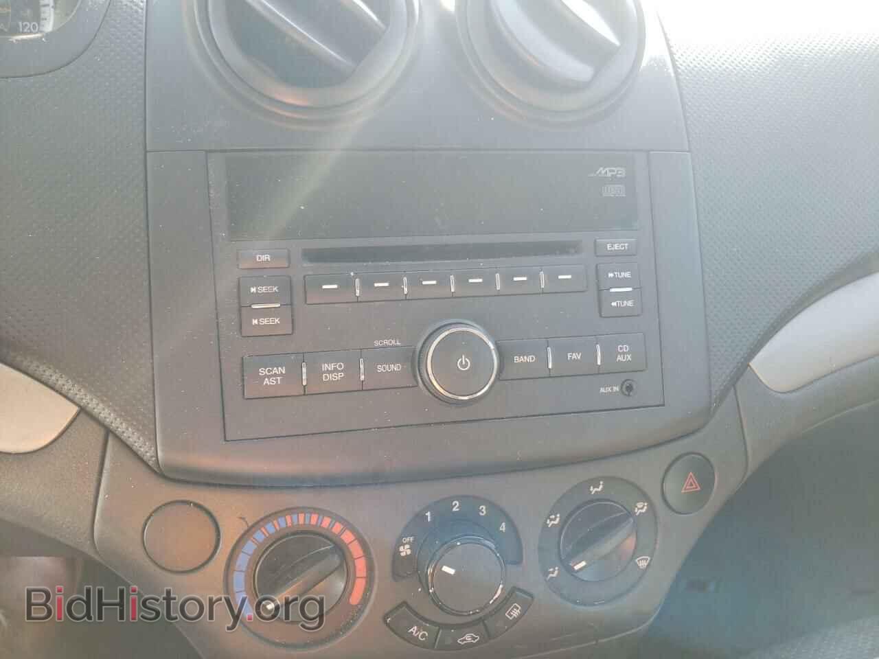 2009 CHEVROLET AVEO - VIN: KL1TD66E29B646169 - Фото 9