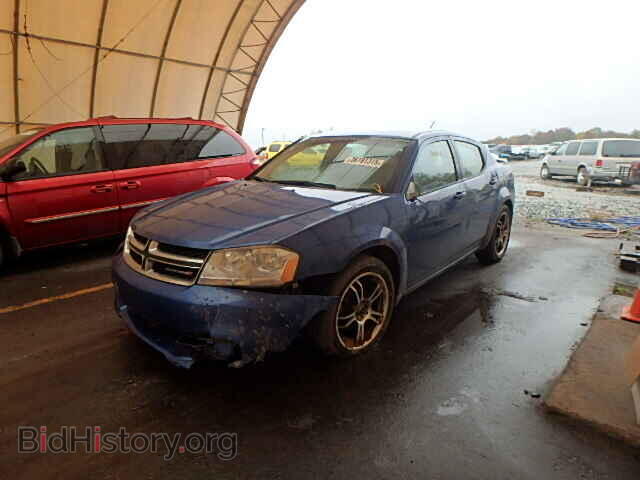 2012 DODGE AVENGER - VIN: 1C3CDZCB2CN280177 - Фото 2