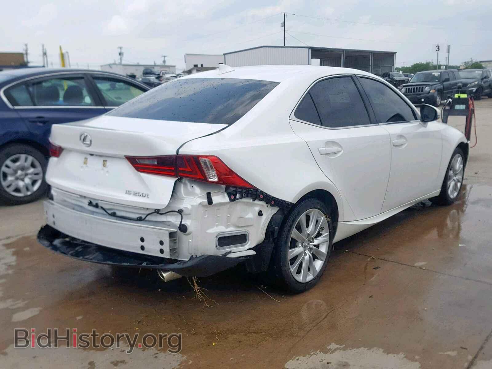 2016 LEXUS IS - VIN: JTHBA1D20G5014533 - Фото 4