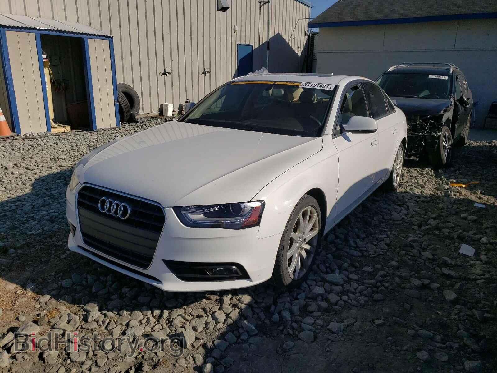 2013 AUDI A4 - VIN: WAUFFAFL4DN019785 - Фото 2