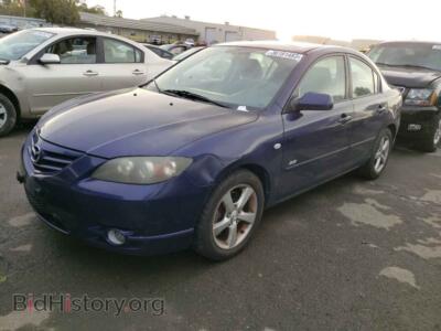 2006 Mazda 3 MAZDA3, purple — VIN JM1BK124861409214, Copart