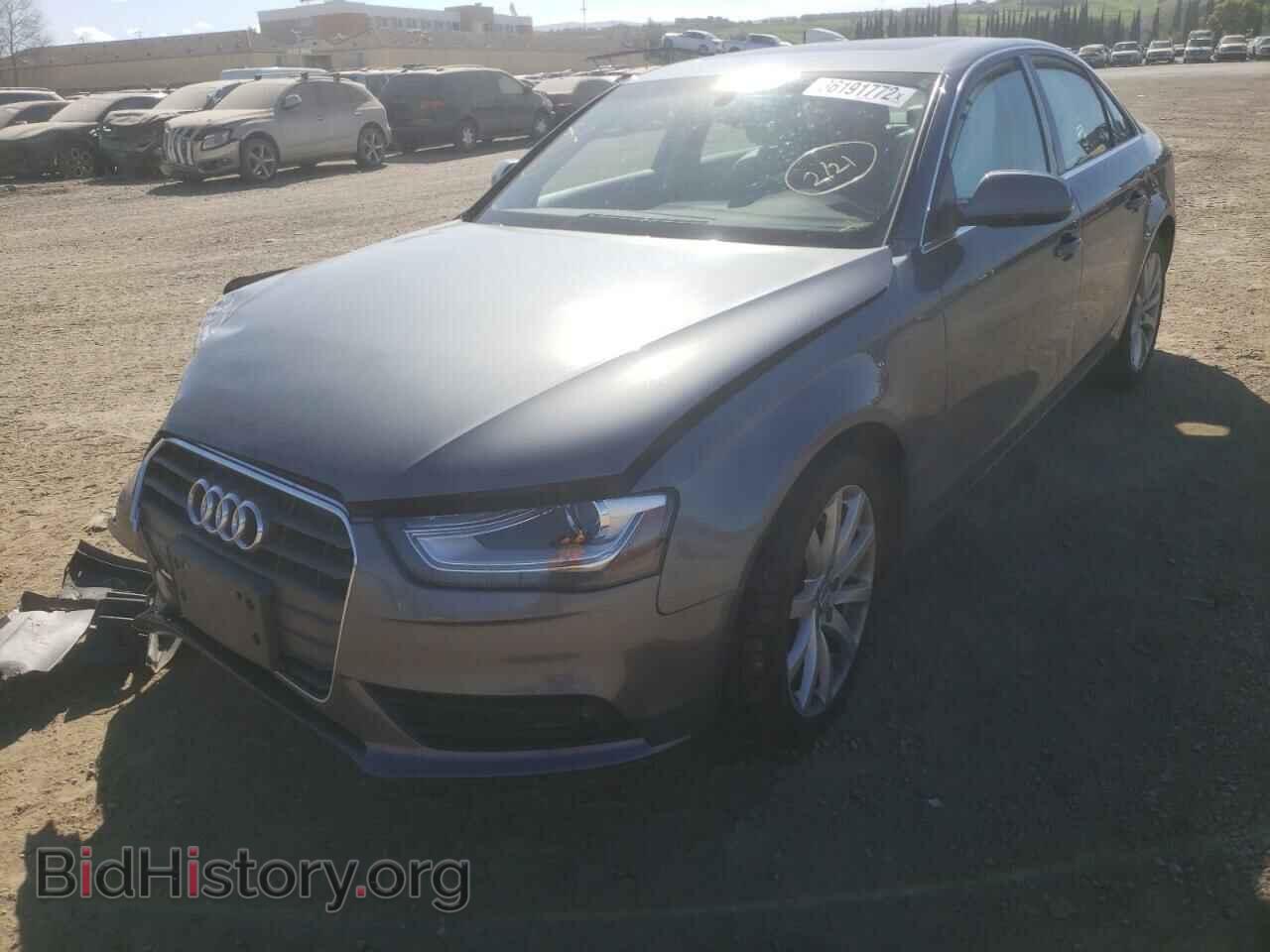 2013 AUDI A4 - VIN: WAUEFAFLXDN039082 - Фото 2