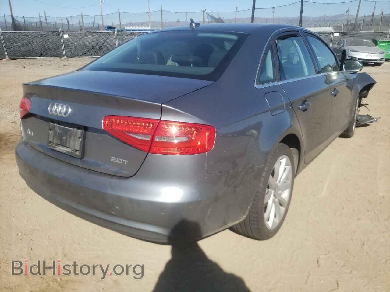 2013 AUDI A4 - VIN: WAUEFAFLXDN039082 - Фото 4