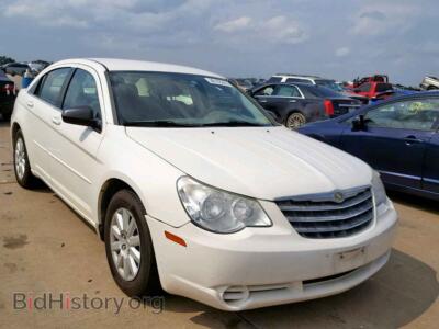 2007 Chrysler SEBRING, white — VIN 1C3LC46K07N655927, Copart