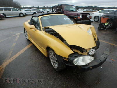 2002 Mazda MIATA Miata/LS, черный — VIN JM1NB353220224880, Copart