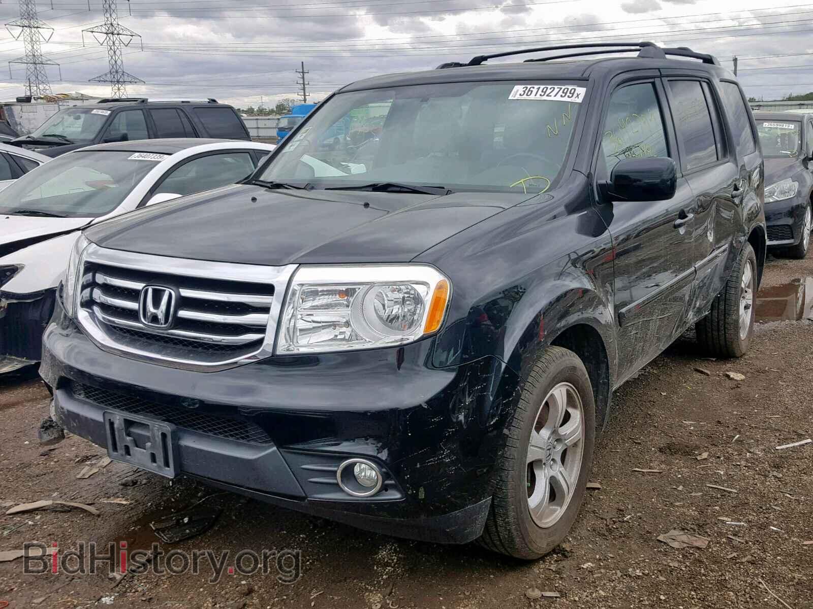 2015 HONDA PILOT EXL - VIN: 5FNYF4H59FB014966 - Фото 2