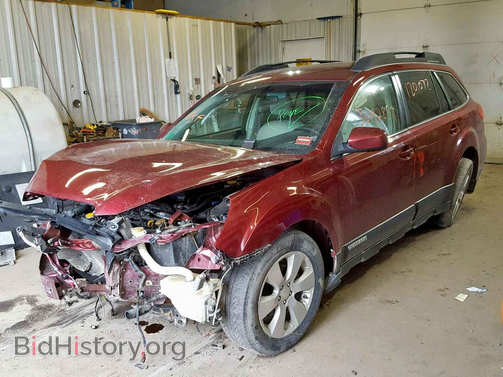 2011 SUBARU OUTBACK 2. - VIN: 4S4BRBCC3B3364040 - Photo 2