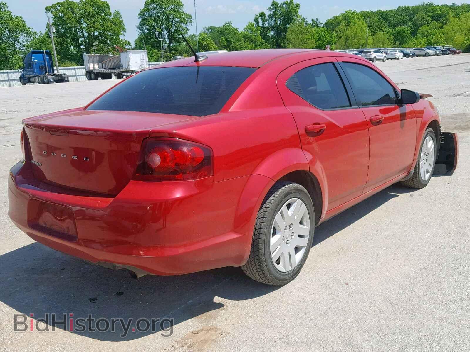 2014 DODGE AVENGER - VIN: 1C3CDZABXEN169222 - Фото 4
