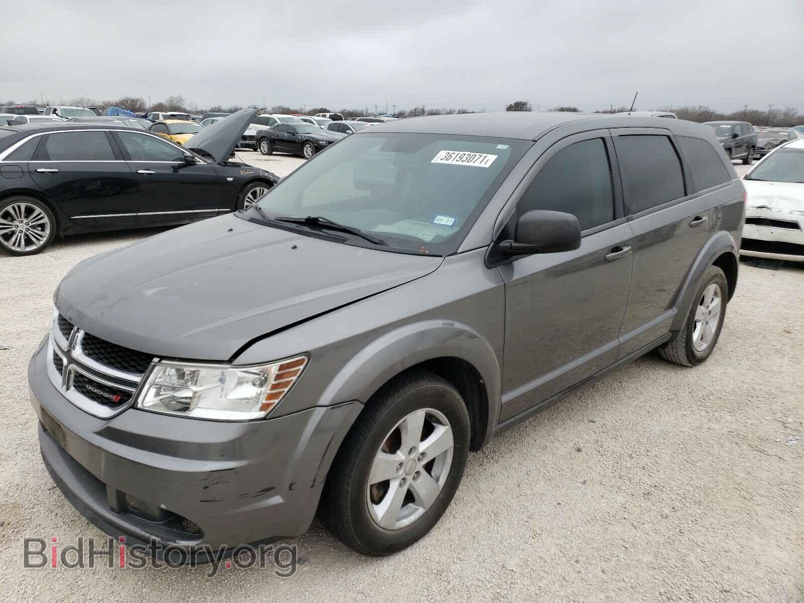 2013 DODGE JOURNEY - VIN: 3C4PDCAB3DT610844 - Фото 2