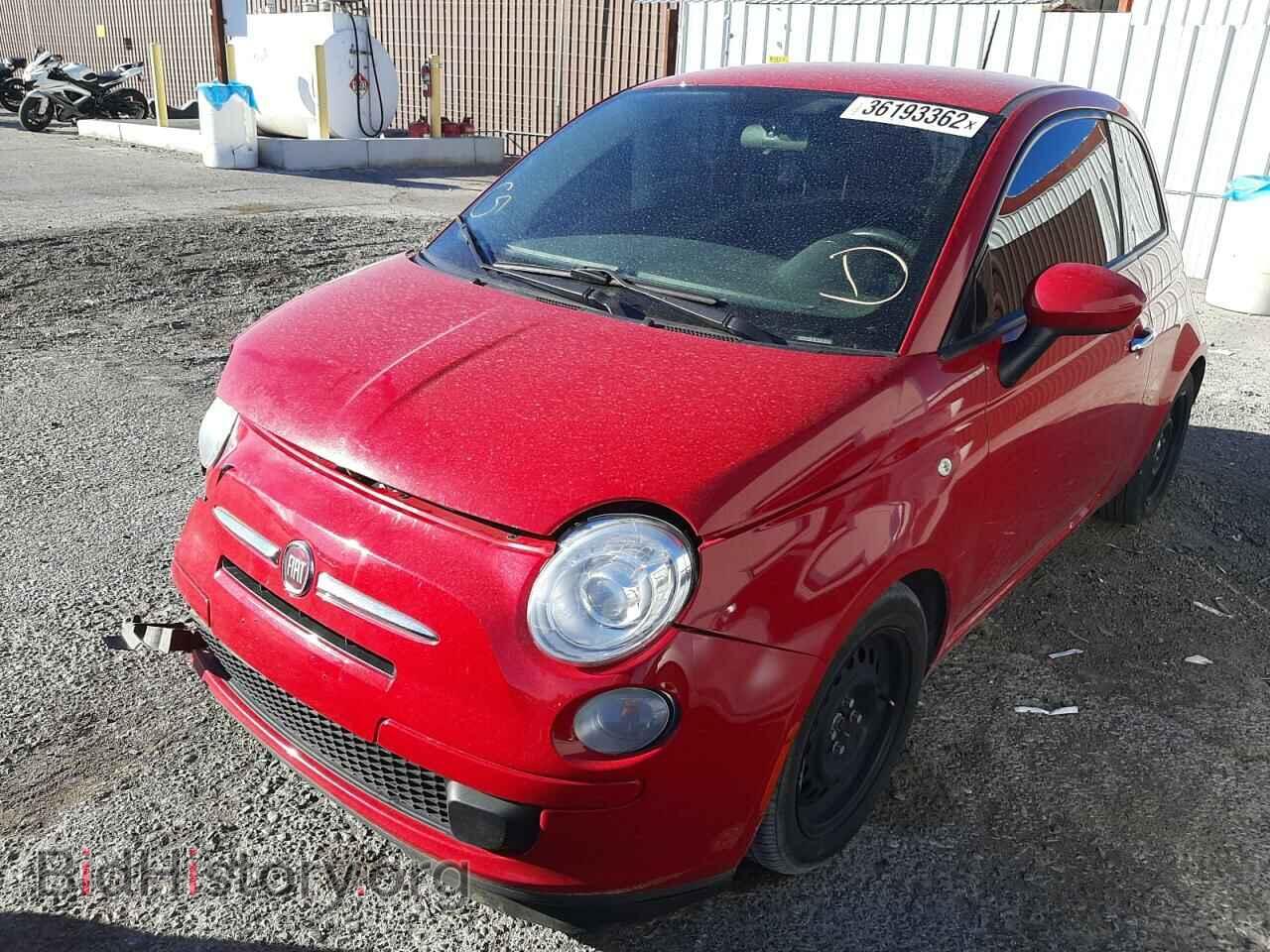 2015 FIAT 500 - VIN: 3C3CFFARXFT757189 - Фото 2