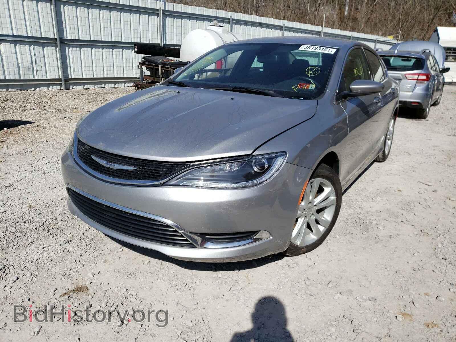 2015 CHRYSLER 200 - VIN: 1C3CCCAB9FN725117 - Фото 2