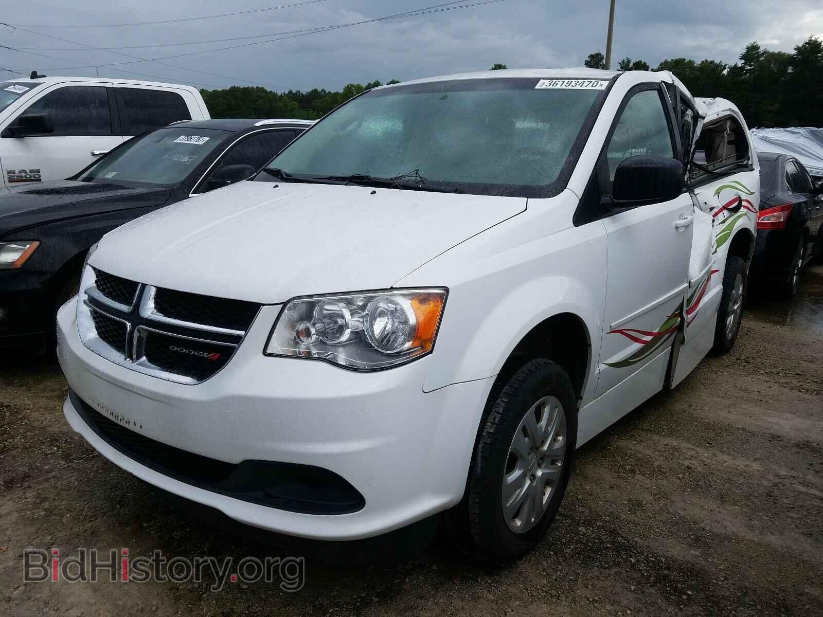 2014 DODGE CARAVAN - VIN: 2C7WDGBG0ER473205 - Фото 2