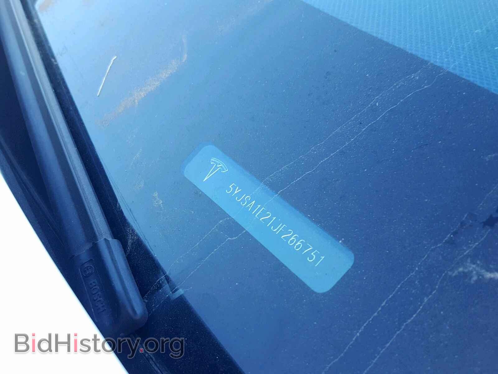 2018 TESLA MODEL S - VIN: 5YJSA1E21JF266751 - Фото 10