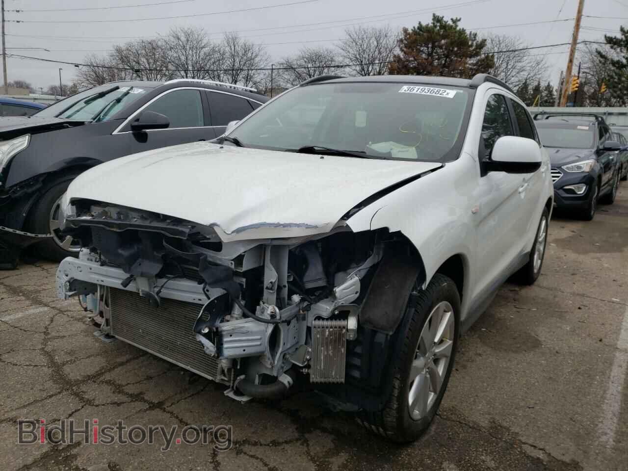 2015 MITSUBISHI OUTLANDER - VIN: 4A4AP4AU2FE021459 - Фото 2