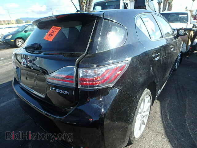 2013 LEXUS CT 200 - VIN: JTHKD5BH2D2128715 - Фото 4