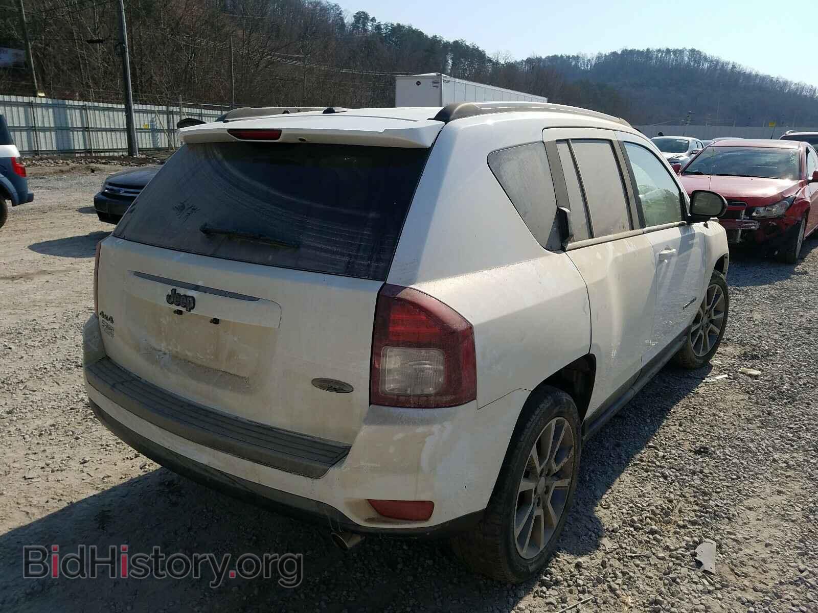 2016 JEEP COMPASS - VIN: 1C4NJDBB4GD687348 - Фото 4