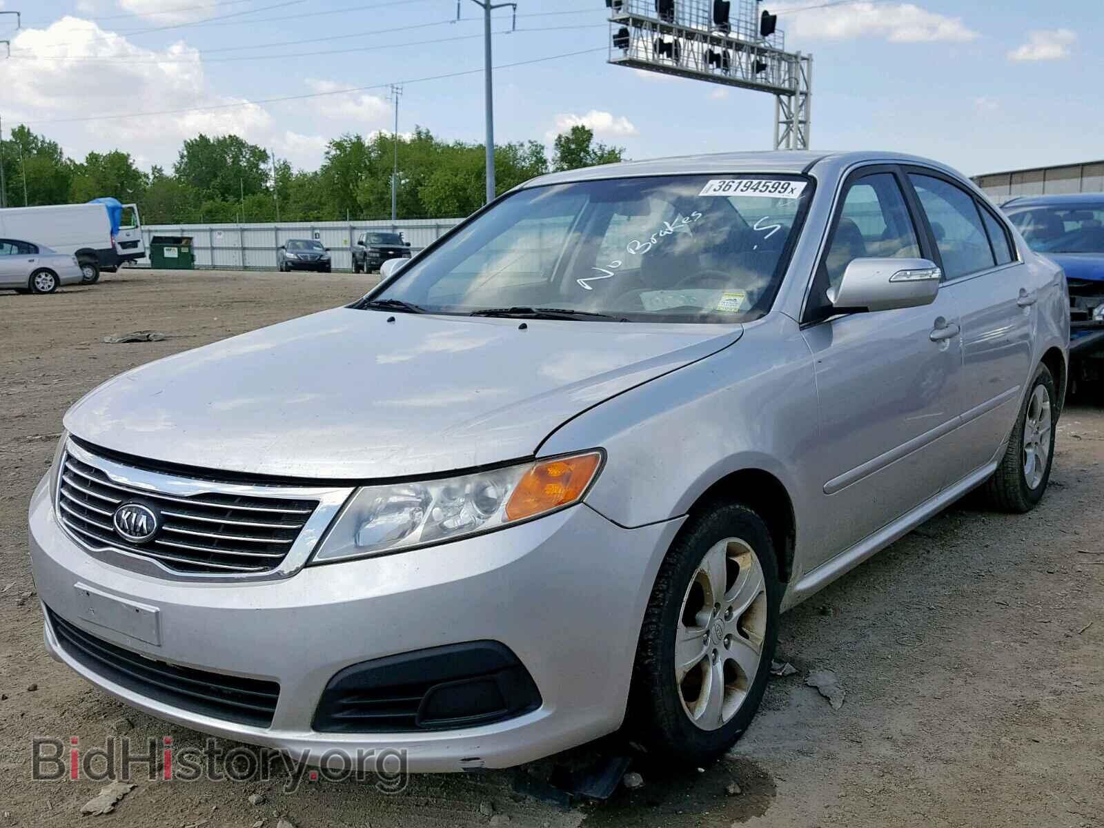 2009 KIA OPTIMA - VIN: KNAGE228795358949 - Фото 2
