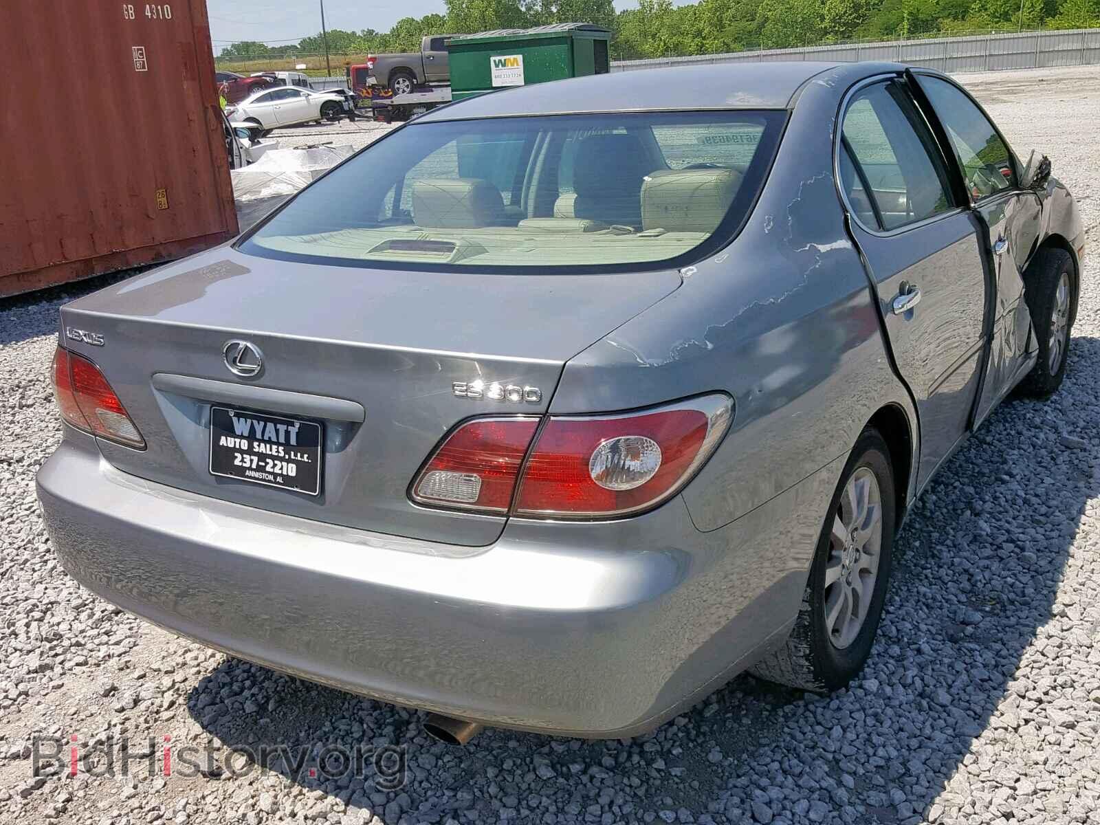 2002 LEXUS ES300 - VIN: JTHBF30G020064806 - Фото 4