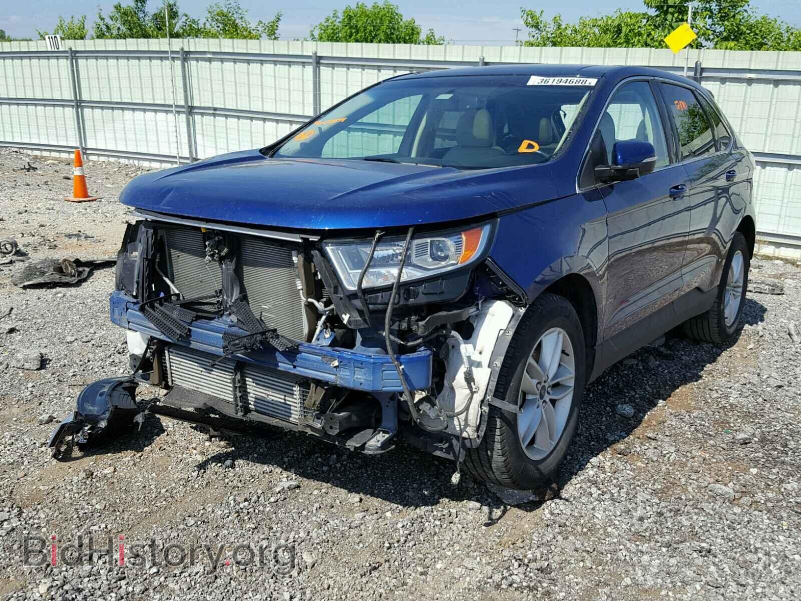 2015 FORD EDGE - VIN: 2FMTK4J93FBC11871 - Photo 2